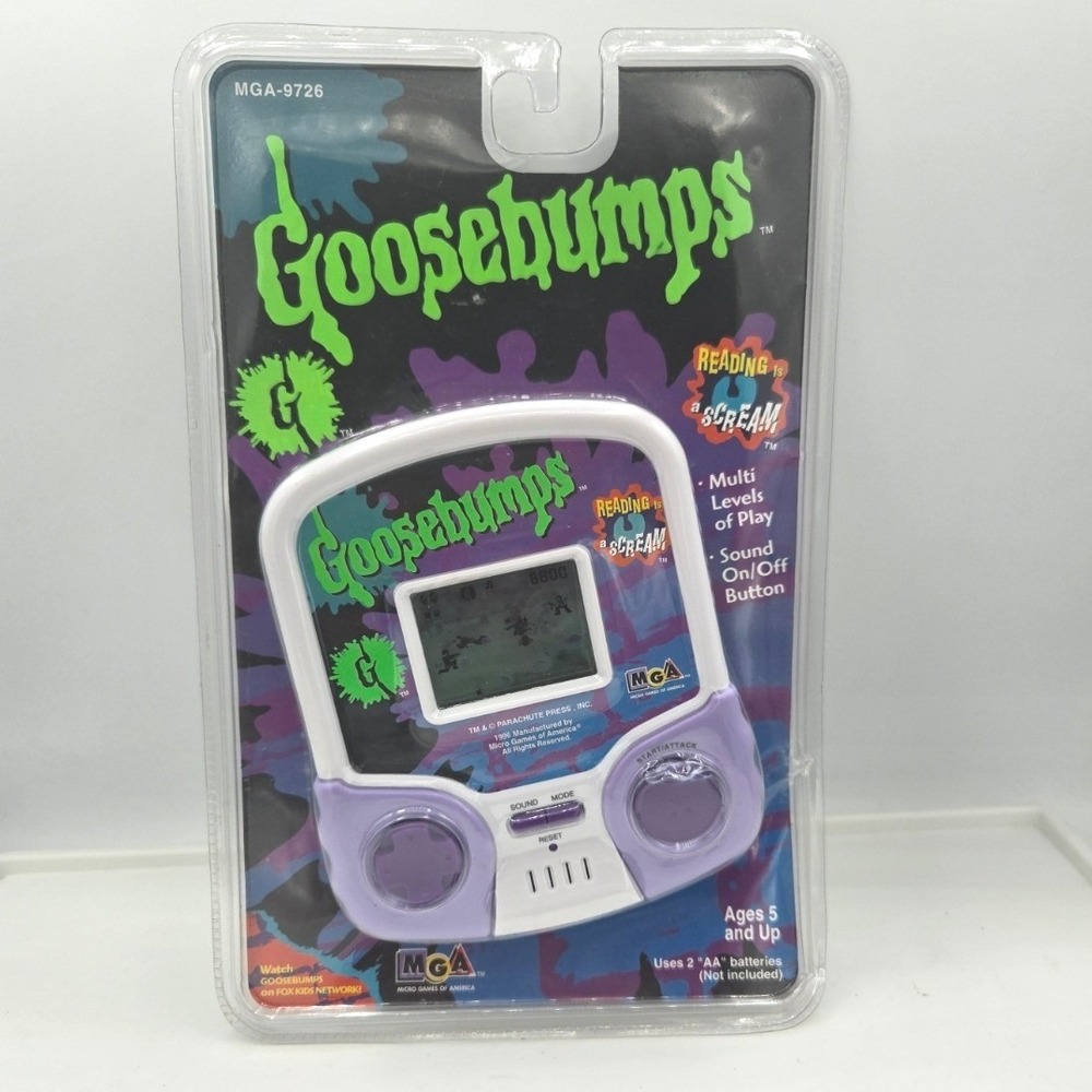 Vintage 1996 Goosebumps MGA Handheld Electronic Game Reading Is A Scream‎